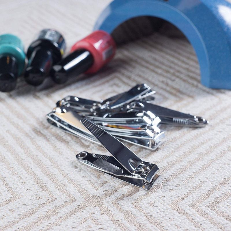 Durable Stainless Steel Nail Clippers Catcher Thick Nails - Temu